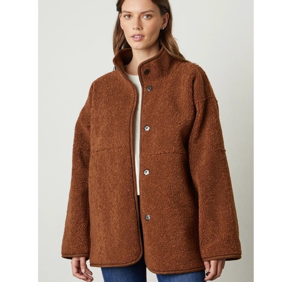 Velvet | Albany Lux Sherpa Reversible Jacket - Picture 4 of 13